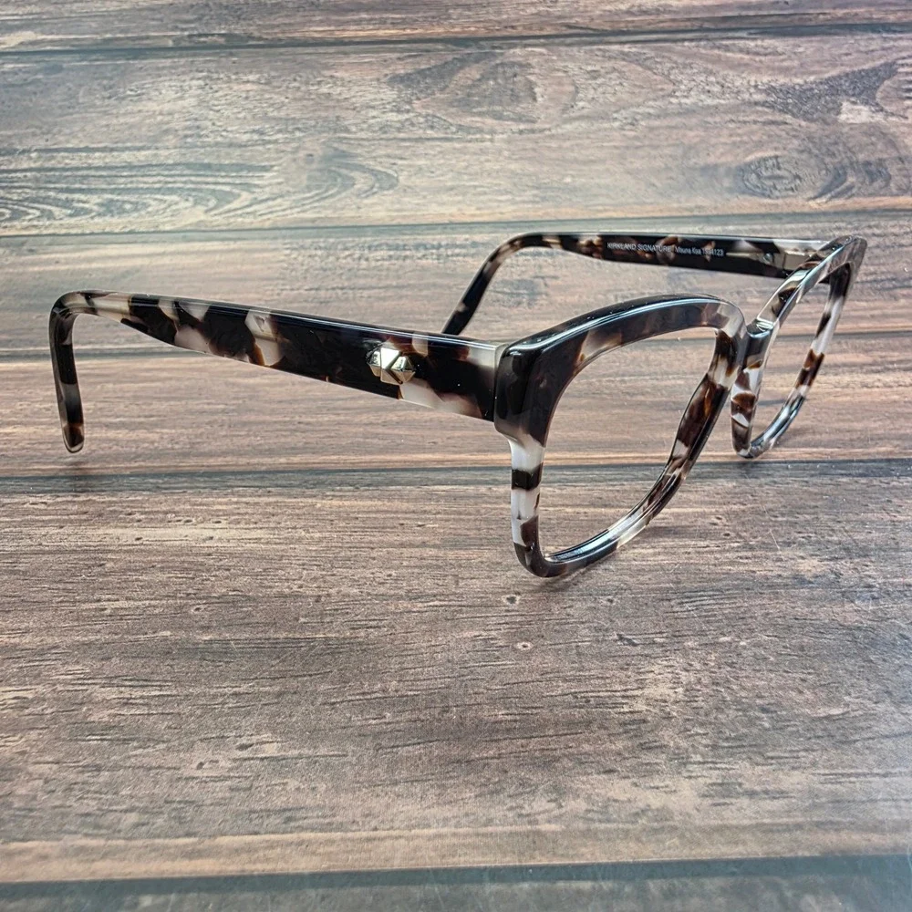 Kirkland Signature Mauna Kea Rose Tortoise Eyeglasses 55-17-145 Made‎ in Italy